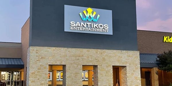 Santikos Building Sign